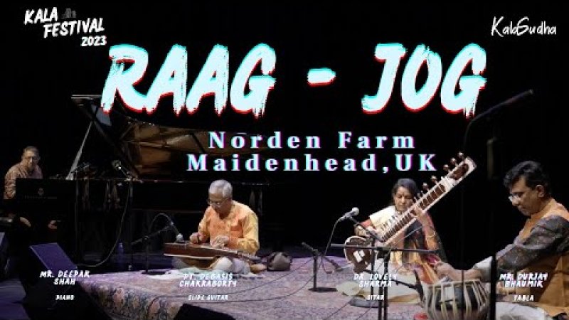 Raag Jog | Indian Slide Guitar, Piano, Sitar & Tabla | Music of India | Kala Festival 2023