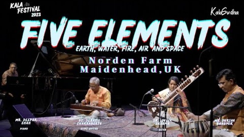Five Elements | Indian Slide Guitar, Piano, Sitar & Tabla | Music of India | Kala Festival 2023